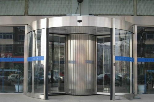 兩翼自動旋轉(zhuǎn)門設(shè)計(jì)裝修效果圖
